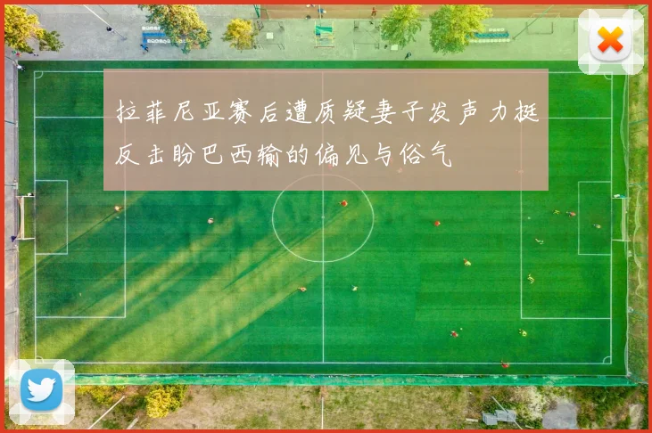 拉菲尼亚赛后遭质疑妻子发声力挺反击盼巴西输的偏见与俗气